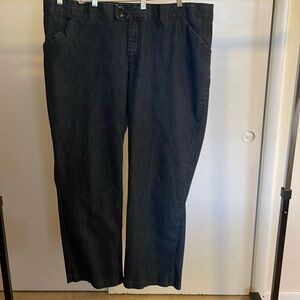 Lee Denim Lightweight Blue trousers. Plus size 24W. EUC.